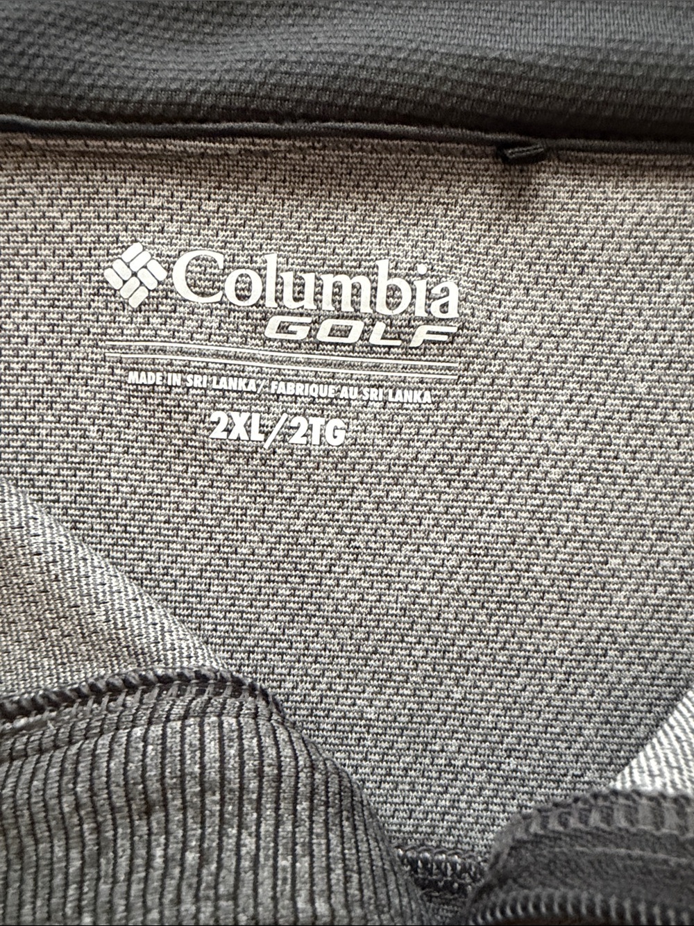 Columbia Men's Gray Half-Zip Pullover with Paw Logo - Picture 2 of 10